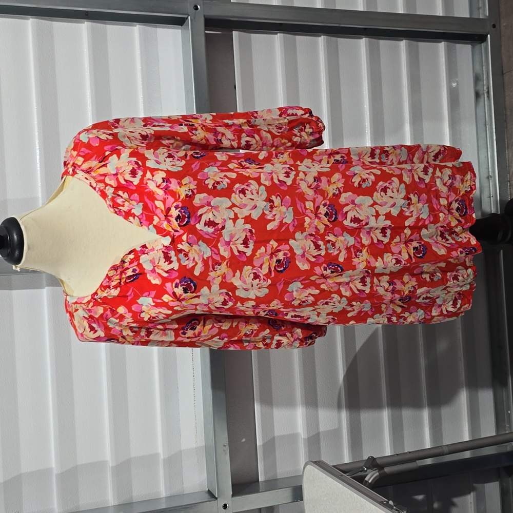 The Pioneer Woman Peasant Dress Floral Print Size Large